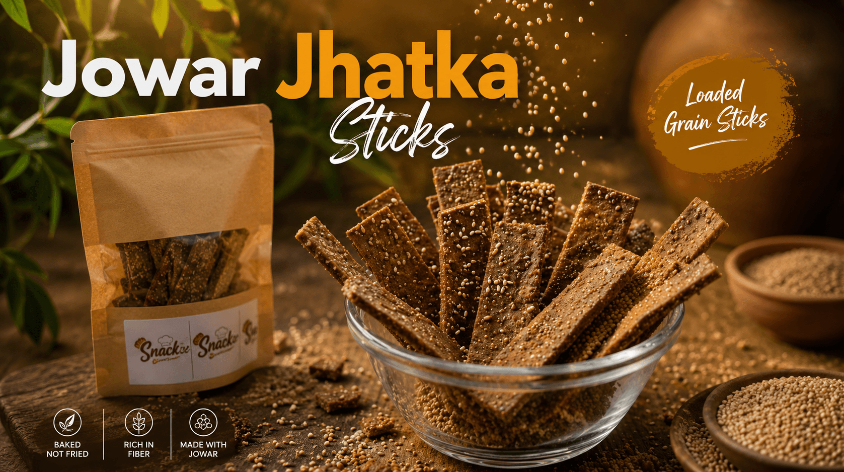 Jowar Jhatka Sticks